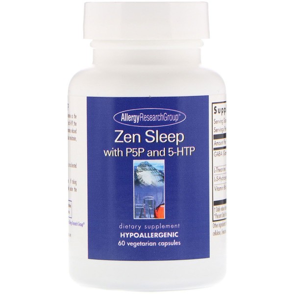 Image of Zen with P5P and 5-HTP 60 Vegetarian Capsules - Allergy Research Group