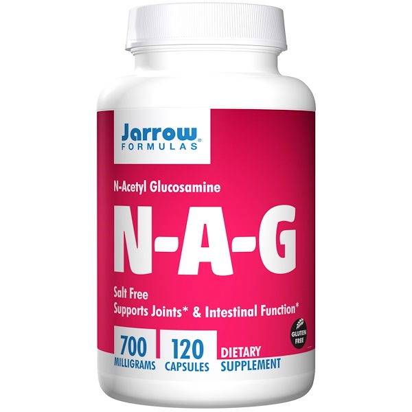 Image of N-A-G 700 mg (120 Vegetarian Capsules) - Jarrow Formulas