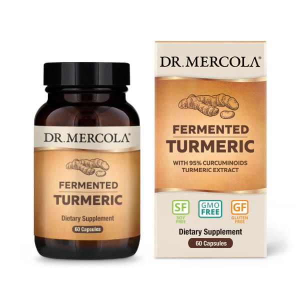 Image of Fermented Turmeric 60 Capsules - Dr. Mercola 