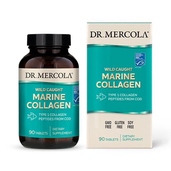 Image of Marine Collagen 90 Tablets - Dr Mercola