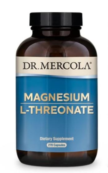 Image of L-thréonate de magnésium (90 Capsules) - Dr. Mercola 