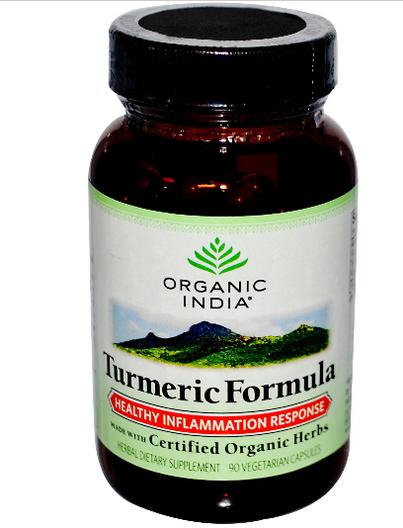 Image of Organic India, curcuma Inflammation formule, saine réponse, Veggie 90 Caps 