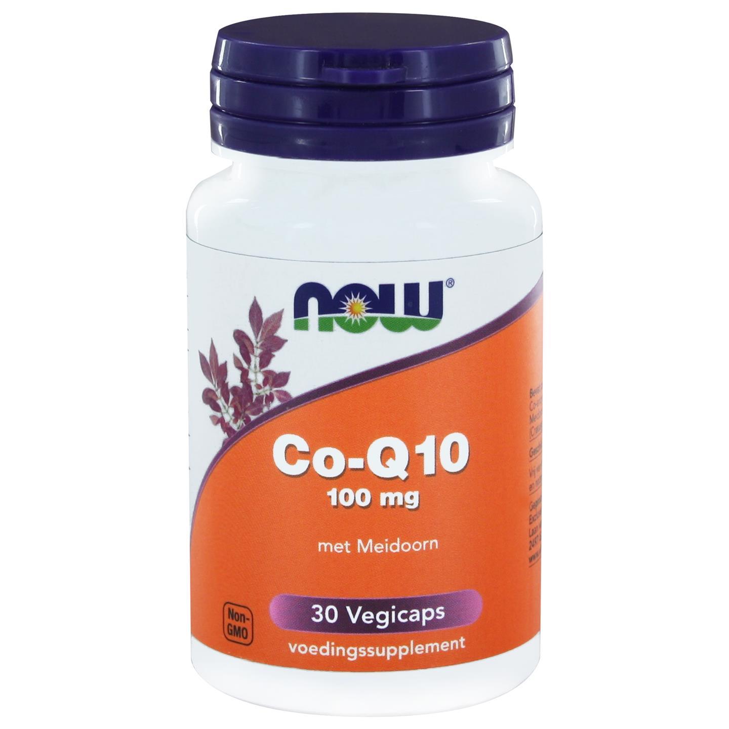 Image of Now Foods, CoQ10, 100 mg, 30 Vcaps 