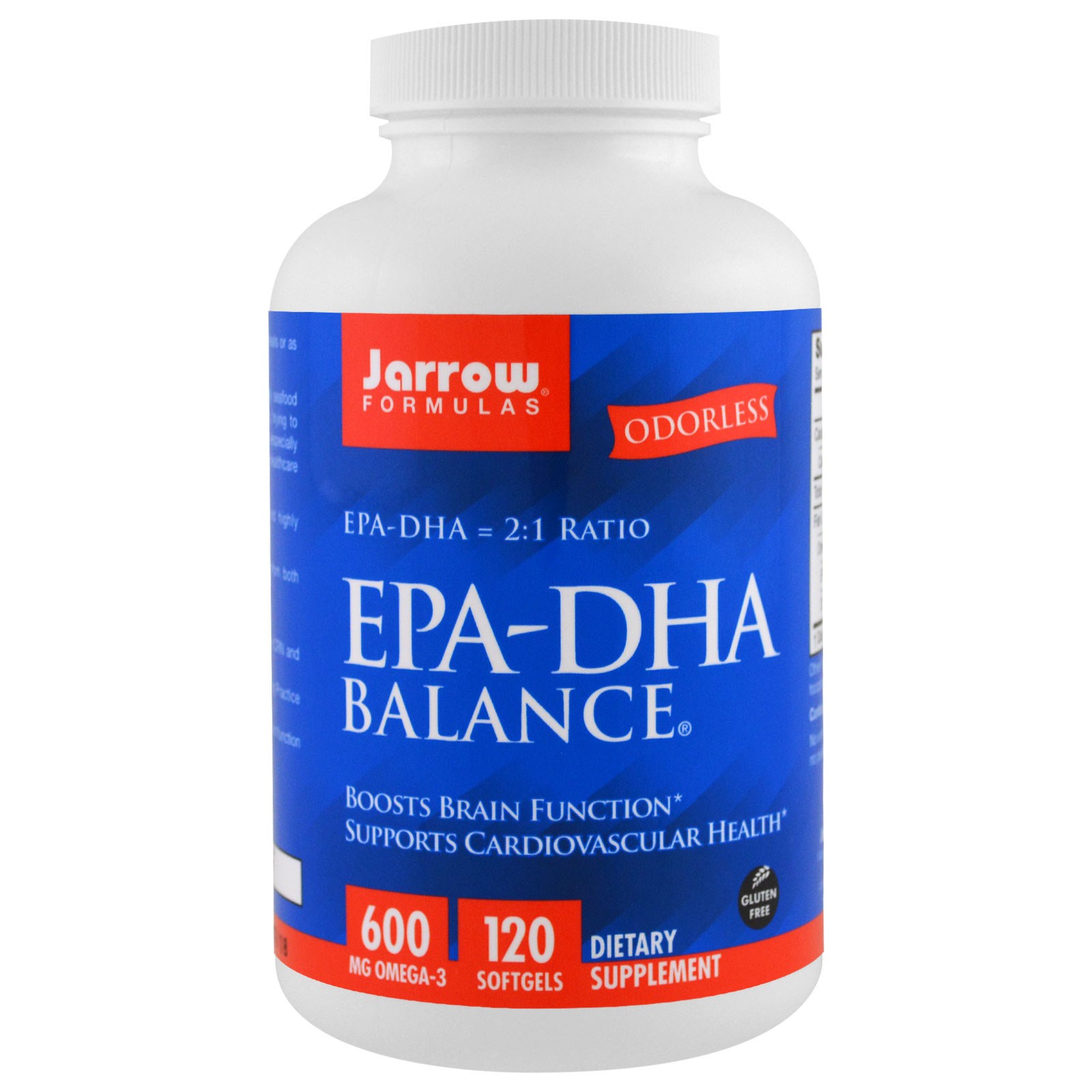 Image of EPA-DHA Balance (120 Softgels) - Jarrow Formulas 