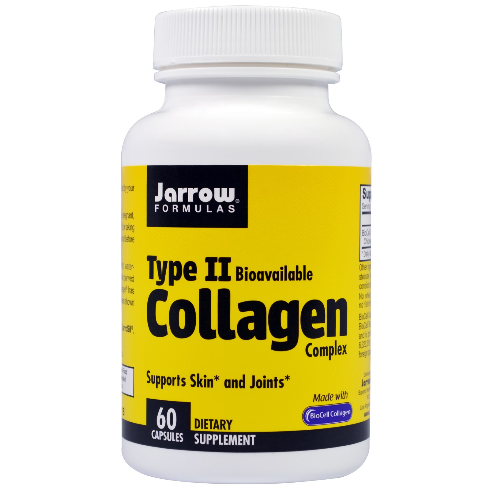 Image of Type II Collagen Complex (60 Capsules) - Jarrow Formulas 