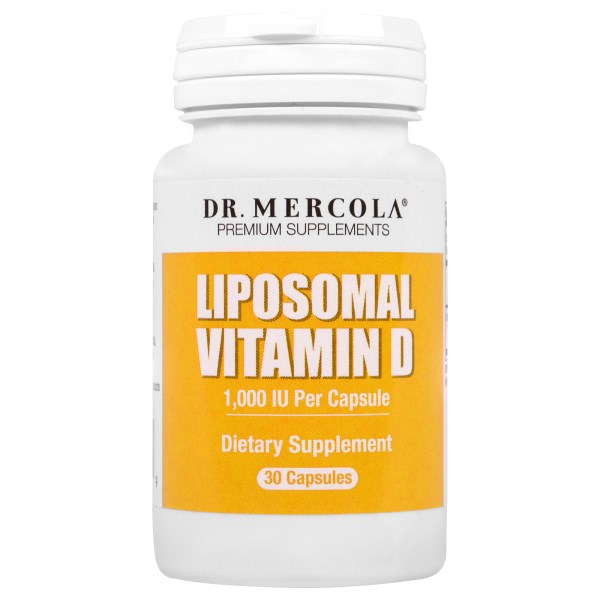 Image of Liposomal Vitamin D - 1.000 IU (30 capsules) - Dr. Mercola