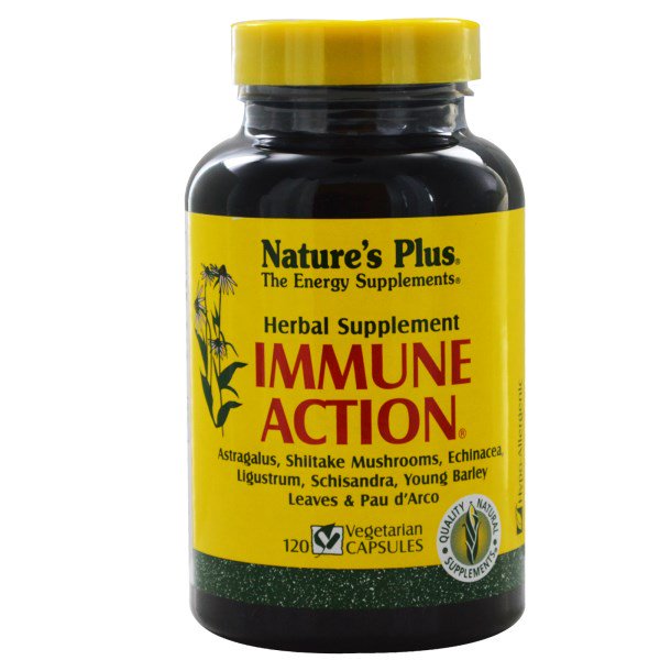 Image of Immune Action (120 Veggie Caps) - Nature&apos;s Plus