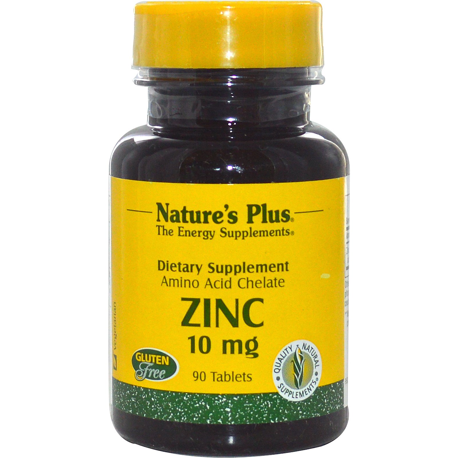 Image of Zinc, 10 mg (90 Tablets) - Nature&apos;s Plus 