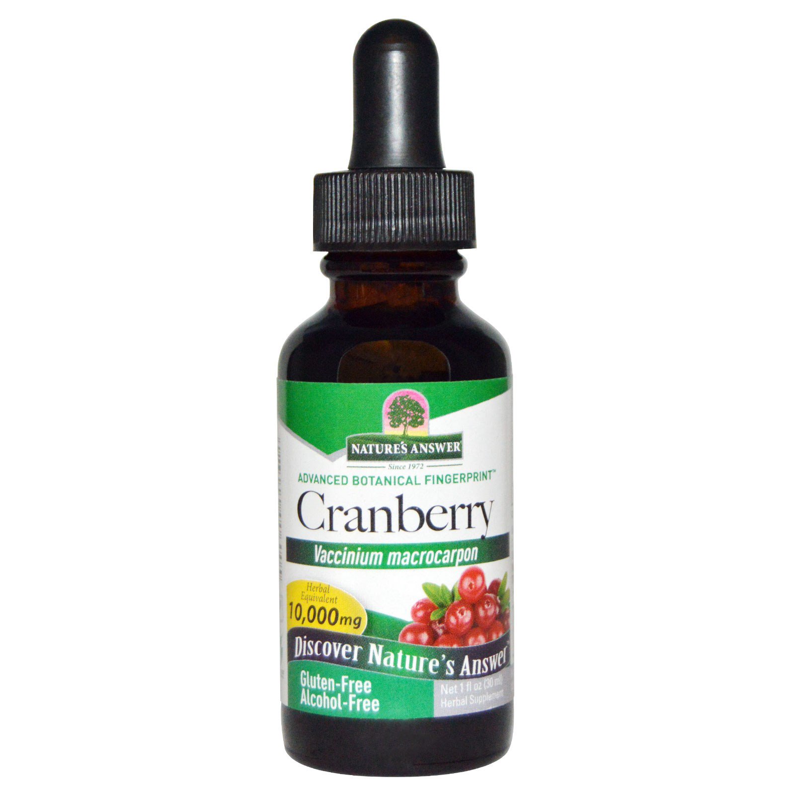 Image of Cranberry, Alcohol-Free, 10000 mg (30 ml) - Nature&apos;s Answer 