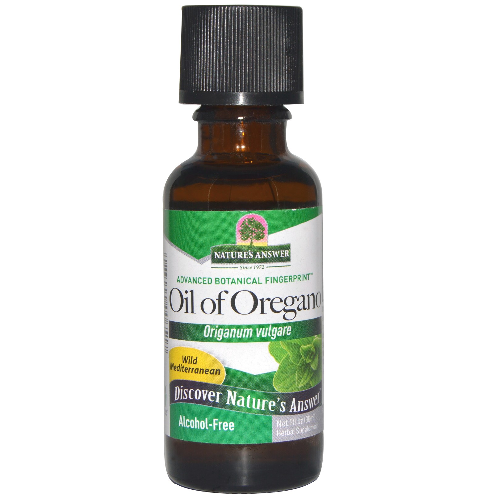 Image of Oil of Oregano, Alcohol-Free (30 ml) - Nature&apos;s Answer 