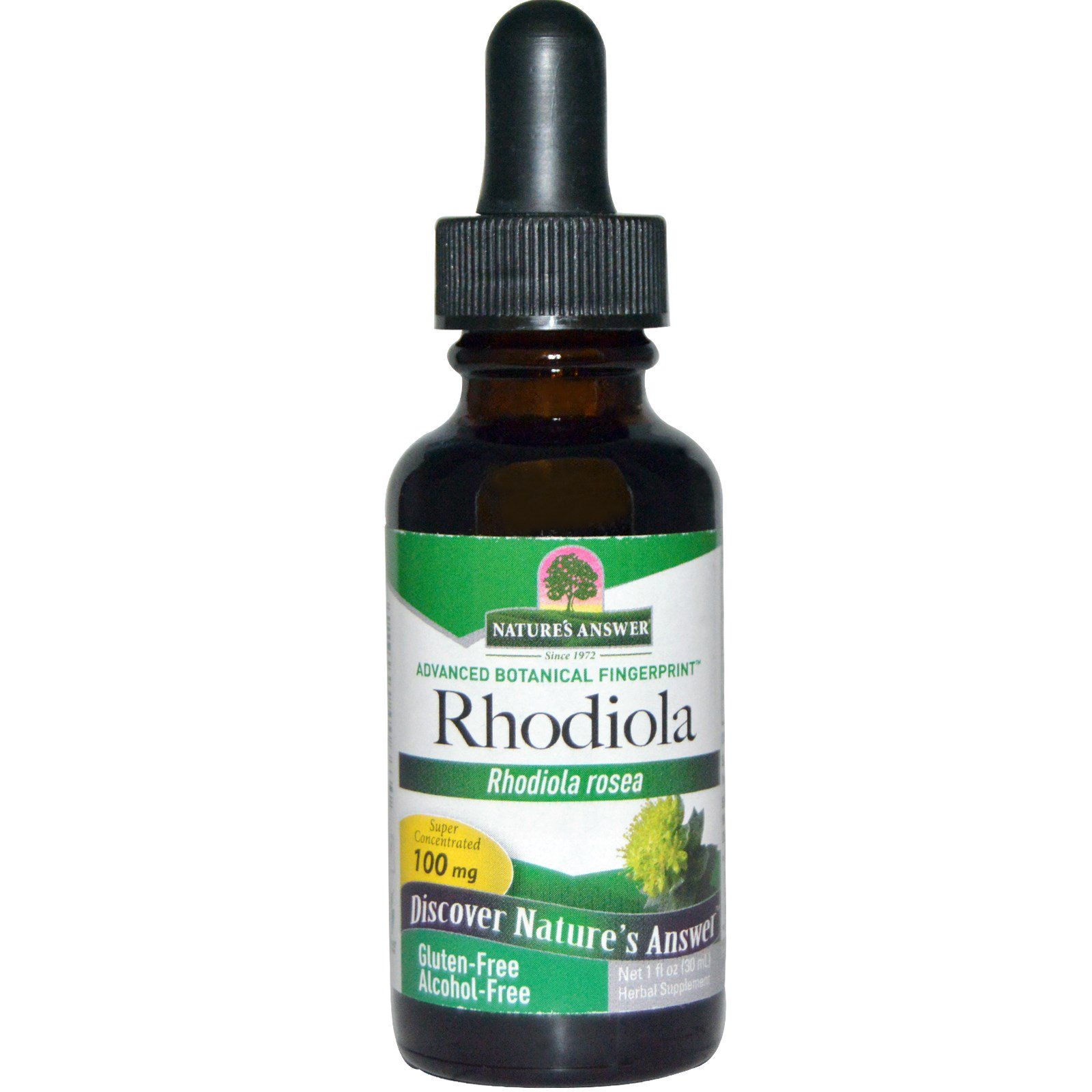 Image of Rhodiola Rosea, 100 mg (30 ml) - Nature&apos;s Answer 