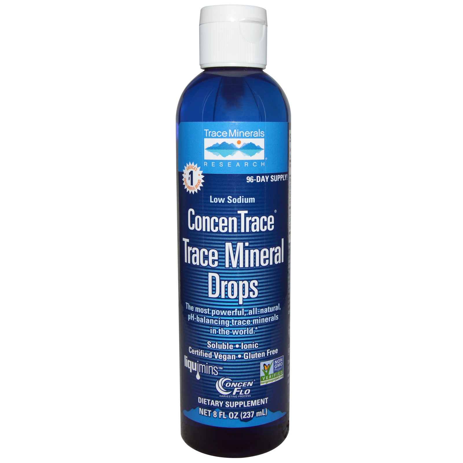 Image of ConcenTrace, Trace Mineral Drops (237 ml) - Trace Minerals Research