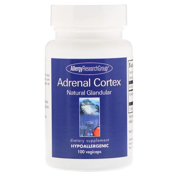Image of Adrenal Natural Glandular 150 Vegicaps - Allergy Research Group 