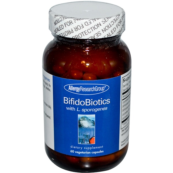 Image of BifidoBiotics with L. Sporogenes 60 Veggie Caps - Allergy Research Group