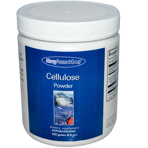 Image of Cellulose Powder (250 g) - Allergy Research Group 