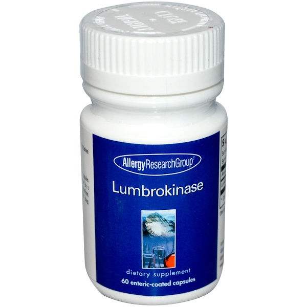 Image of Lumbrokinase 60 Enteric-Coated Capsules - Allergy Research Group