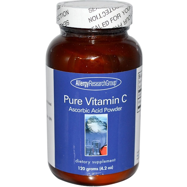 Image of Pure Vitamin C Powder (120 g) - Allergy Research Group 
