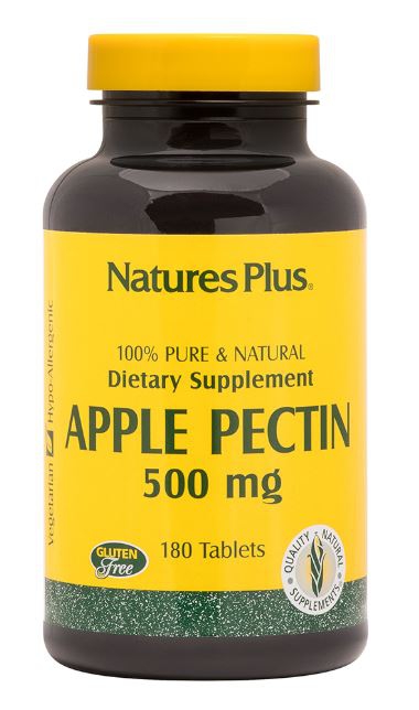 Image of Apple Pectin - 500 mg (180 Tablets) - Nature&apos;s Plus 