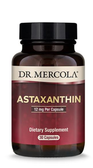 Image of Astaxanthin 12 mg (30 Capsules) - Dr. Mercola 