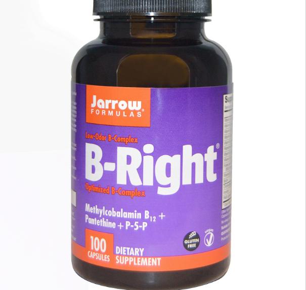 Image of B-Right, B-Complex (100 Capsules) - Jarrow Formulas 