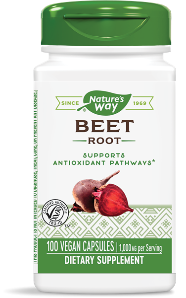 Image of Nature&apos;s Way, Betterave 500 mg, 100 gélules 