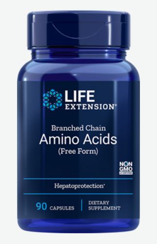 Image of Acides Aminés Ramifiés - 90 Capsules - Life Extension 