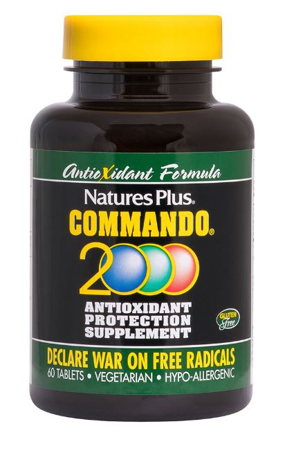 Image of Commando 2000 Antioxidant Protection (90 Tablets) - Nature&apos;s Plus