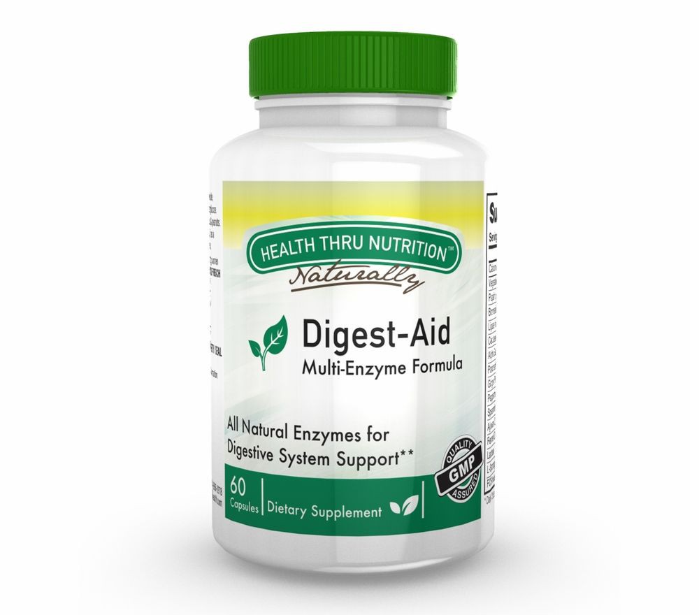 Image of Multi Enzyme Complex (60 Capsules) - Health Thru Nutrition 