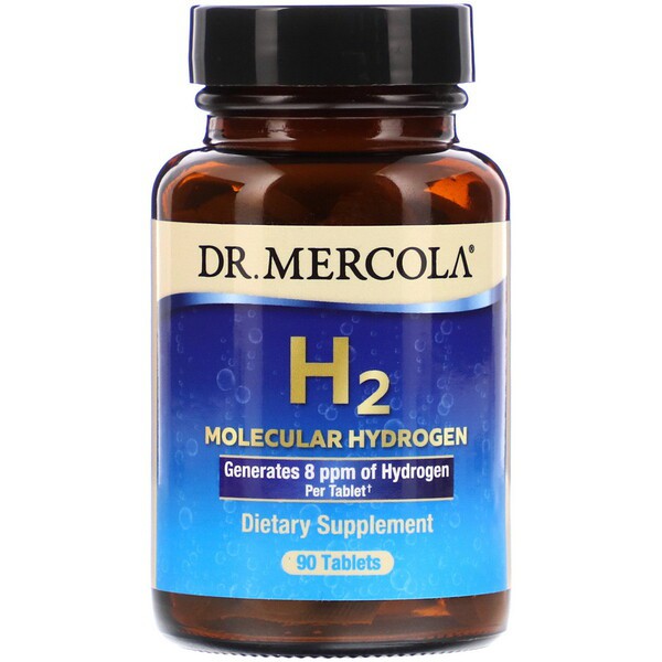 Image of H2 Molecular Hydrogen 90 Tablets - Dr. Mercola 