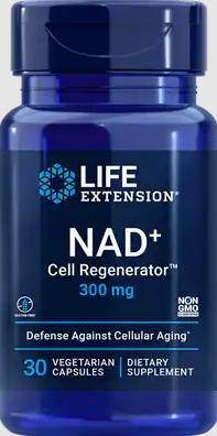 Image of NAD+ Regenerator 300 mg (30 vegetarian capsules) - Life Extension 