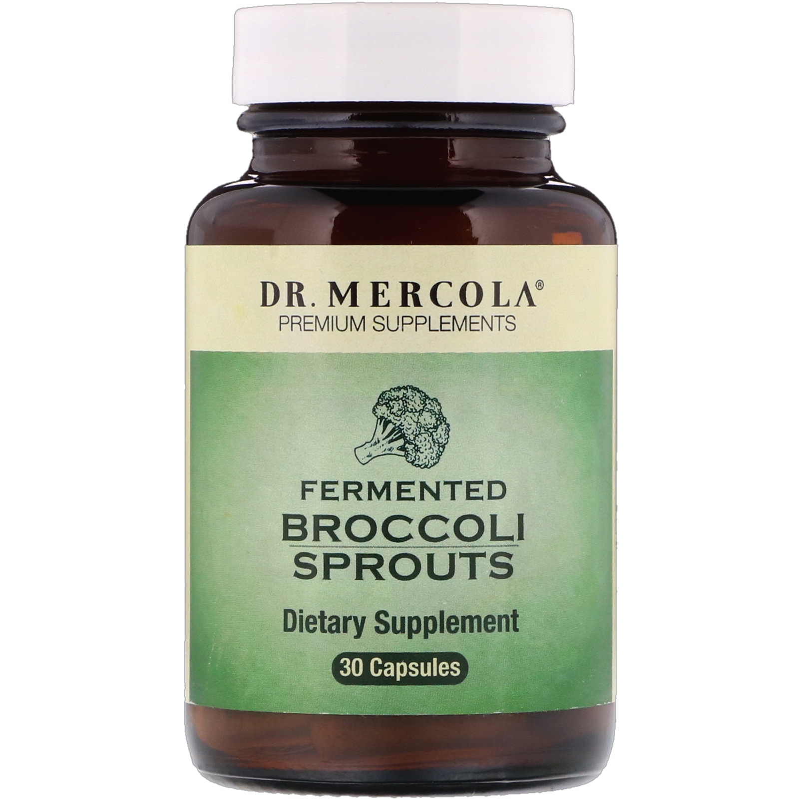 Image of Fermented Broccoli Sprouts (30 Capsules) - Dr. Mercola