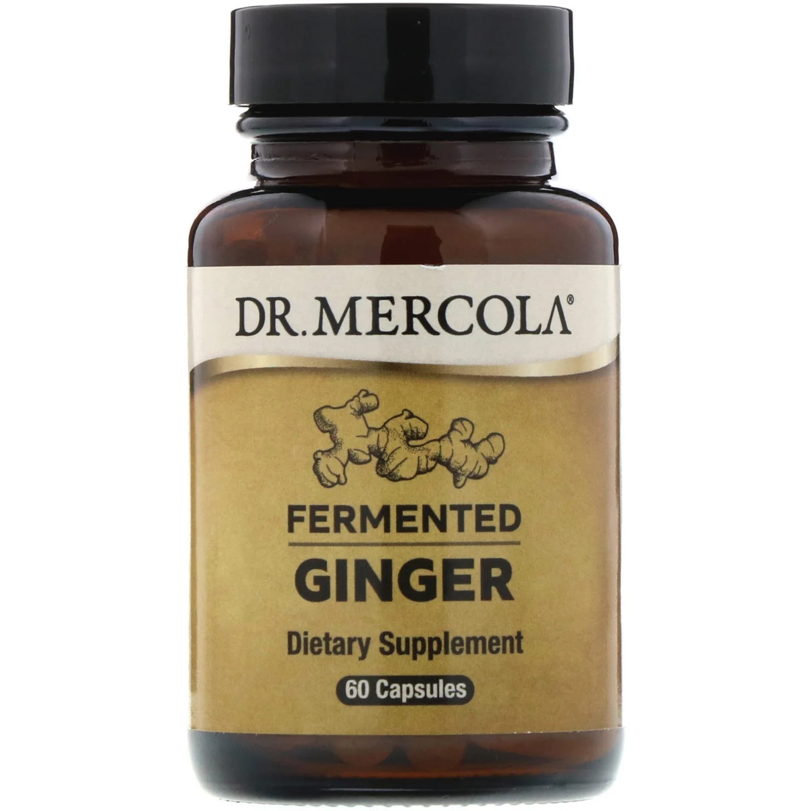 Image of Fermented Ginger (60 Capsules) - Dr. Mercola