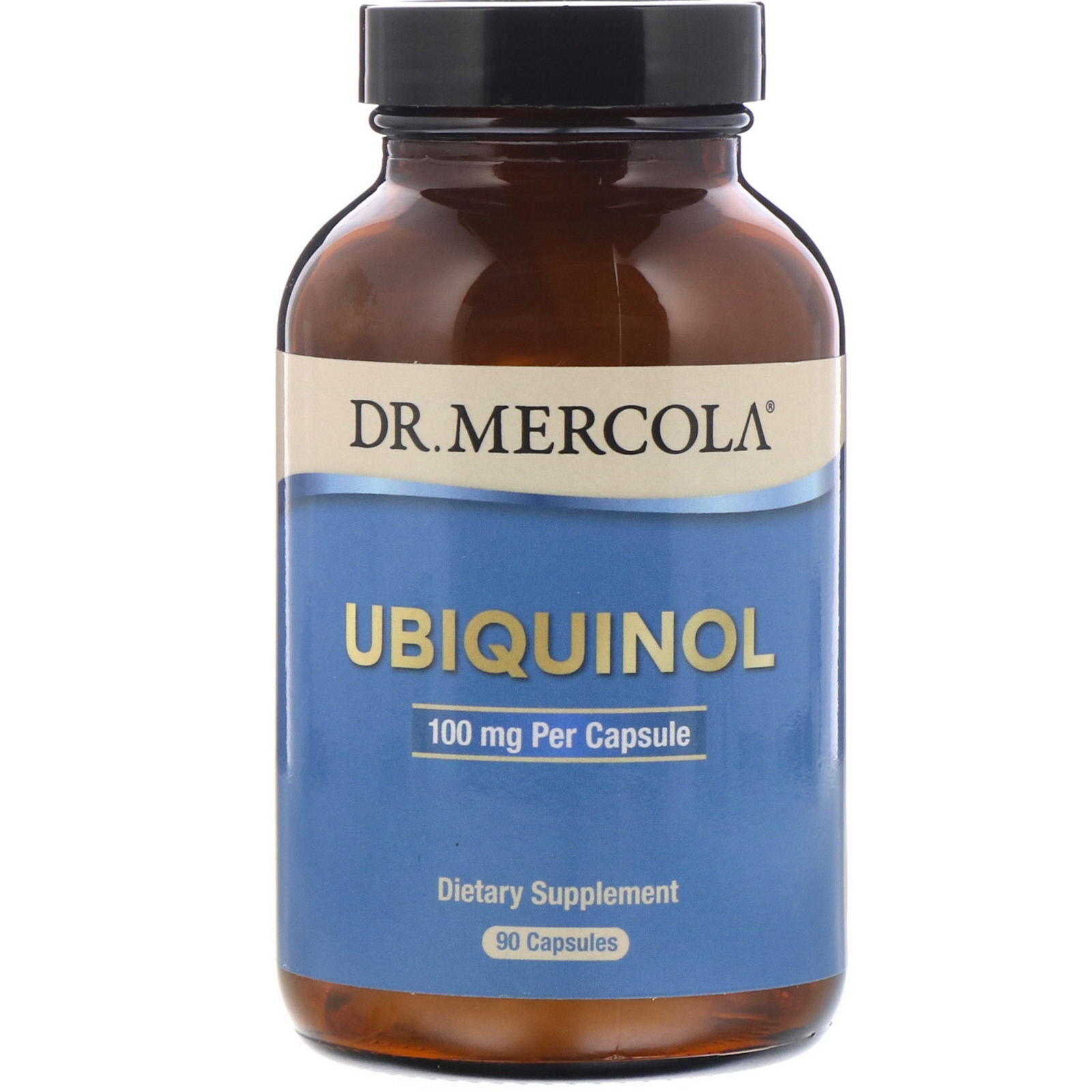 Image of Dr. Mercola, Premium Supplements, Ubiquinol, 90 Capsules