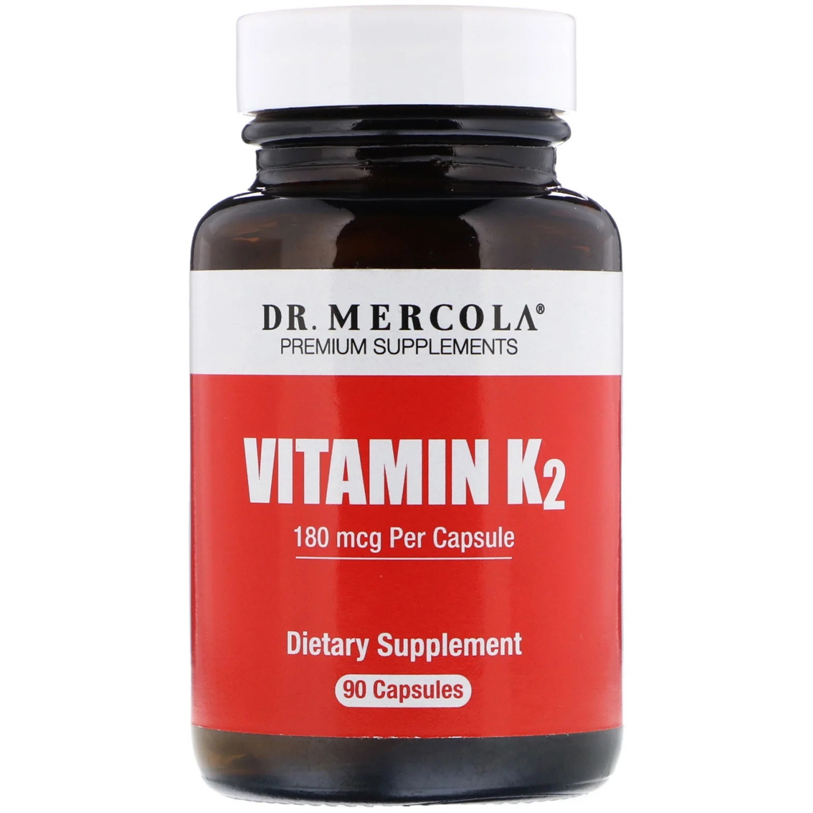 Image of Dr. Mercola, Vitamin K2, 90 Capsules