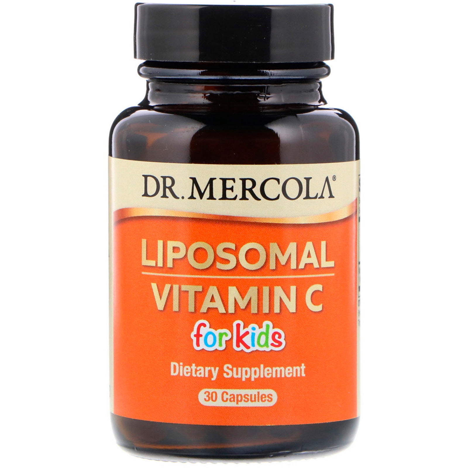 Image of Liposomal Vitamin C for Kids 30 Capsules - Dr. Mercola 