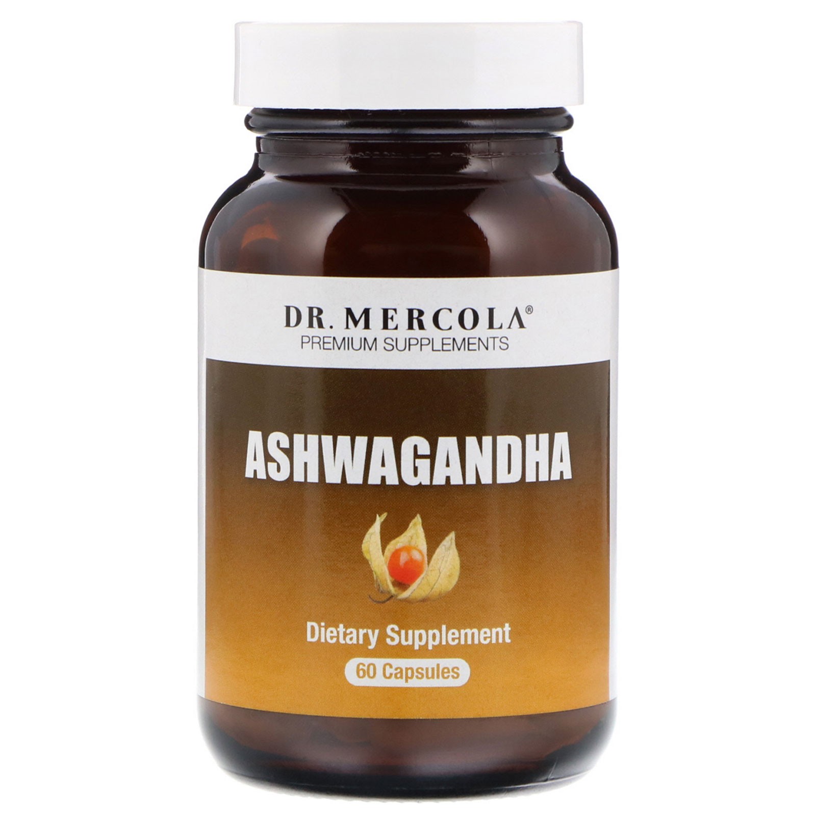 Image of Ashwagandha 800 mg (60 capsules) - Dr. Mercola 