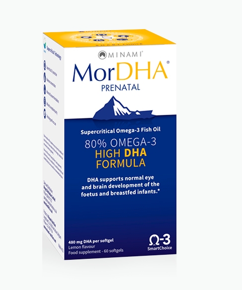 Image of MorDHA Prenatal (60 Capsules) - Minami 
