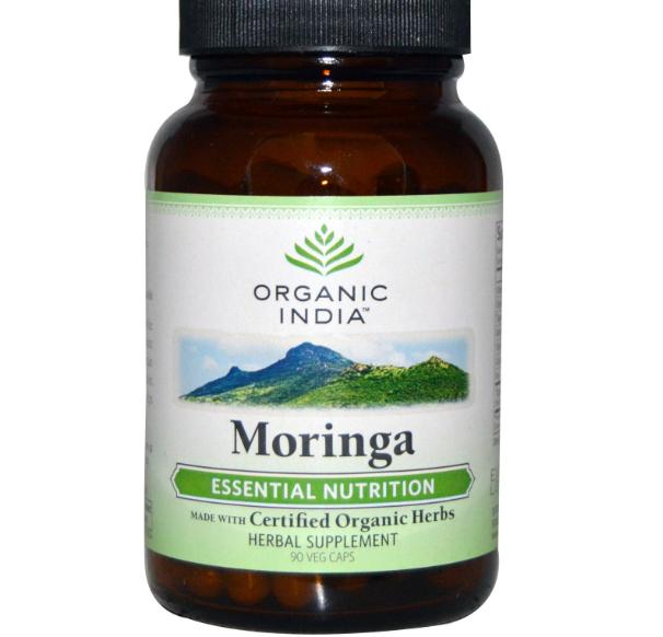 Image of Moringa (90 Veggie Caps) - Organic India