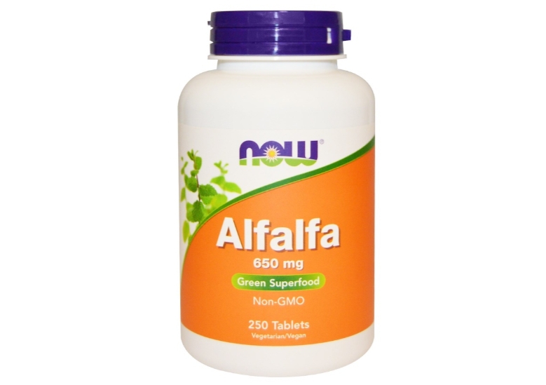 Image of Alfalfa 650 mg (250 tablets) - Now Foods