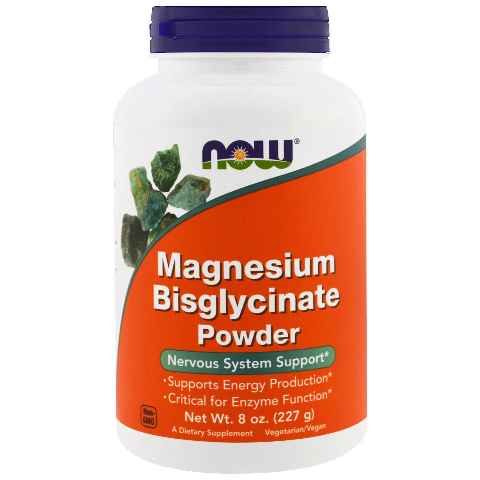 Image of Magnesium Bisglycinate Powder (227 gram) - Now Foods 
