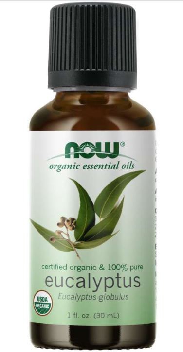 Image of Organic Eucalyptus Globulus Oil (30 ml) - Now Foods 