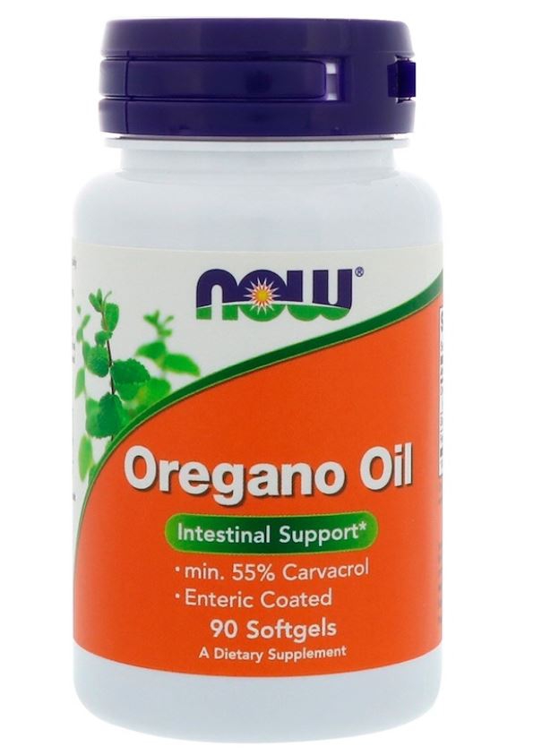 Image of Huile d&apos;origan - 90 gélules - Now Foods