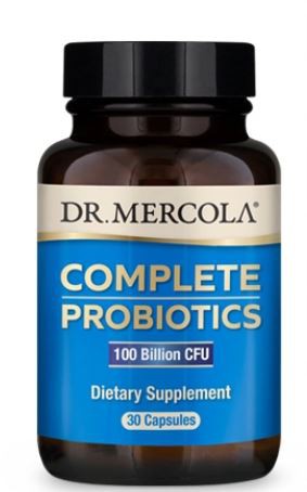 Image of Complete Probiotics 100 Billion CFU (30 Capsules) - Dr. Mercola 