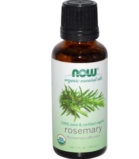 Image of Organiques essentielles huiles romarin (30 ml) - Now Foods 