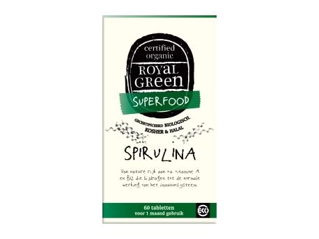Image of Spirulina Organic (60 Tabs) - Royal Green 