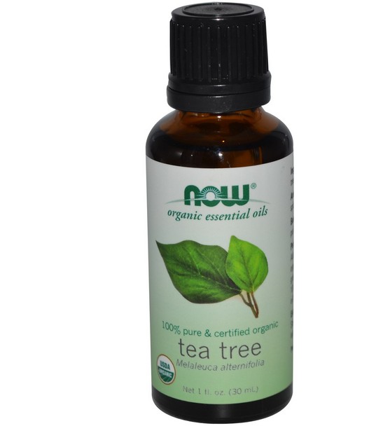 Image of Huiles essentielles bio - arbre à thé (30 ml) - Now Foods 