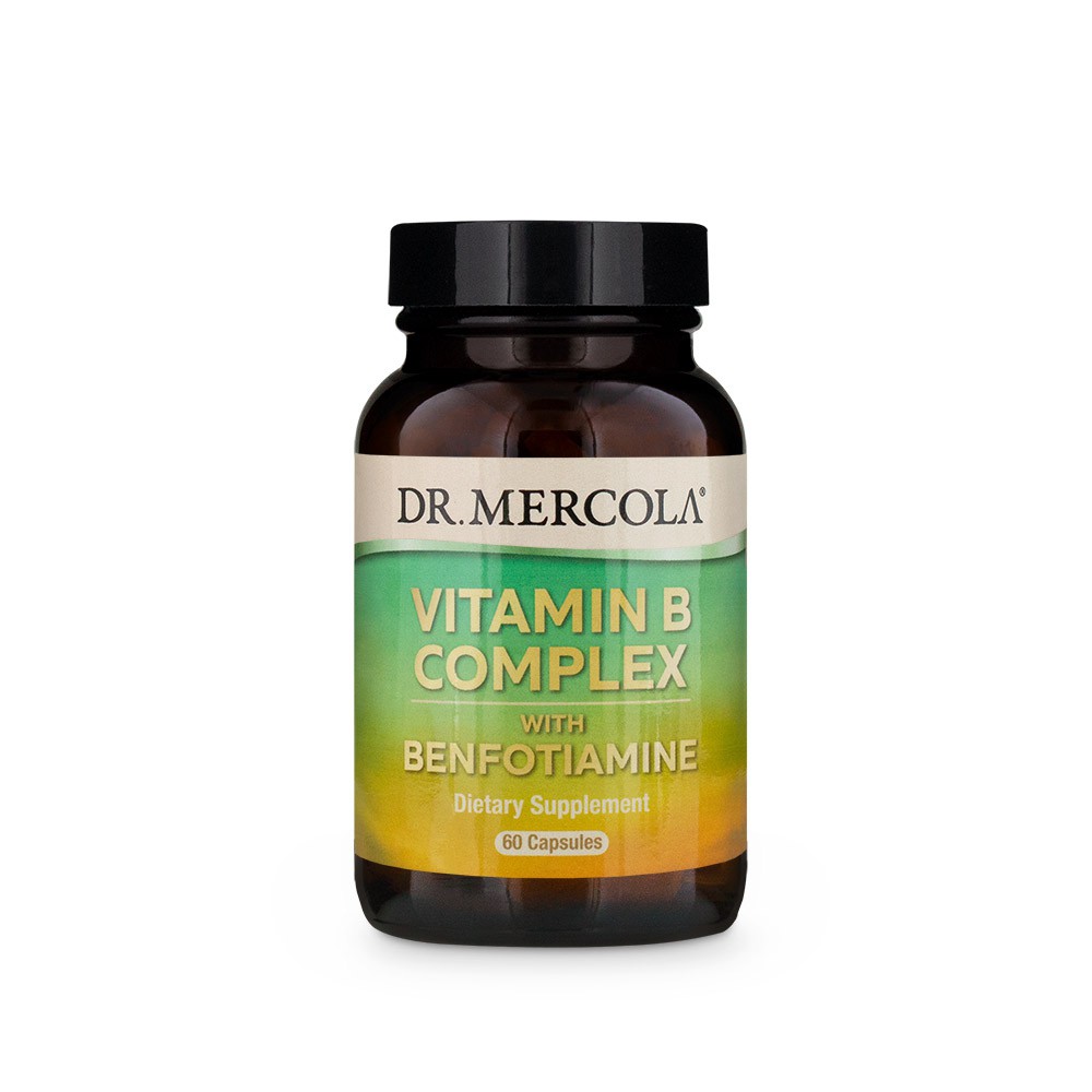 Image of Vitamin B Complex (60 Capsules) - Dr. Mercola 