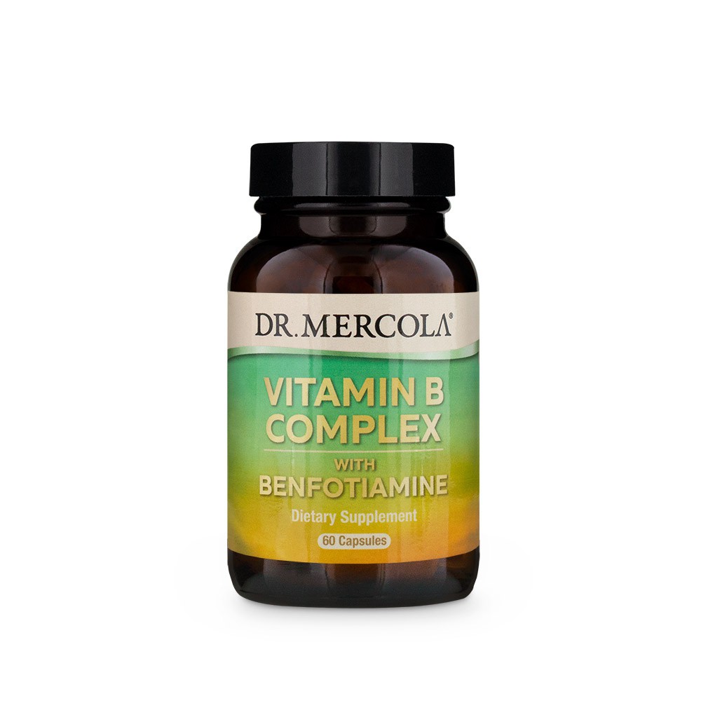 Image of Vitamin B Complex (60 Capsules) - Dr. Mercola