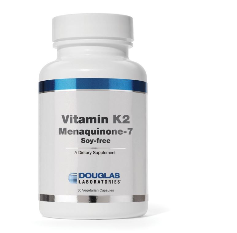 Image of Vitamine K2 - capsules végétariennes 60 - Douglas Laboratories 