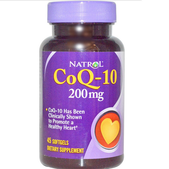 Image of Natrol, Co-Q10 200 mg, 45 gélules 